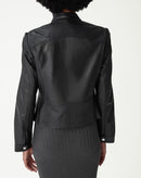 Jaqueta Couro Pelica Deluxe - Preto