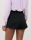 Shorts de Sarja - Preto