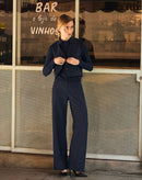 SUÉTER GOLA POLO MANGA LONGA - AZUL MARINHO