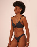 Calcinha Korina Luz da Manhã Preto - Preto