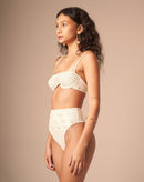 Top com Aro Magnólia Areia - Areia