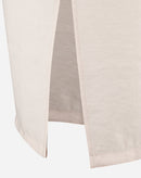 SAIA MIDI COM FENDA FRONTAL ALFAIATARIA - MANTEIGA