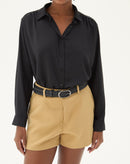 SHORTS CURTO RETO ALFAIATARIA - AREIA