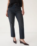 CALÇA MOM JEANS - MARROM