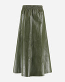 Saia Midi Statement Essential  - Verde Militar