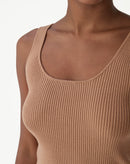 REGATA BÁSICA DECOTE U - BEGE