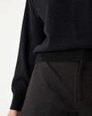 SUÉTER CASHMERE DELUXE GOLA CARECA - PRETO