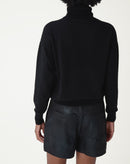 Suéter Cashmere Deluxe Gola Alta  - PRETO