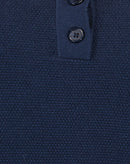 SUÉTER GOLA POLO MANGA LONGA - AZUL MARINHO
