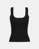 REGATA BÁSICA DECOTE U - PRETO