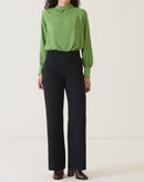 BLUSA MANGA LONGA BUFANTE - VERDE