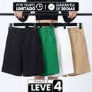 [Leve 4, Pague Só 2!] Short Luna Feminino em Linho e Viscose de Cintura Alta com Acabamento em Alfaiataria